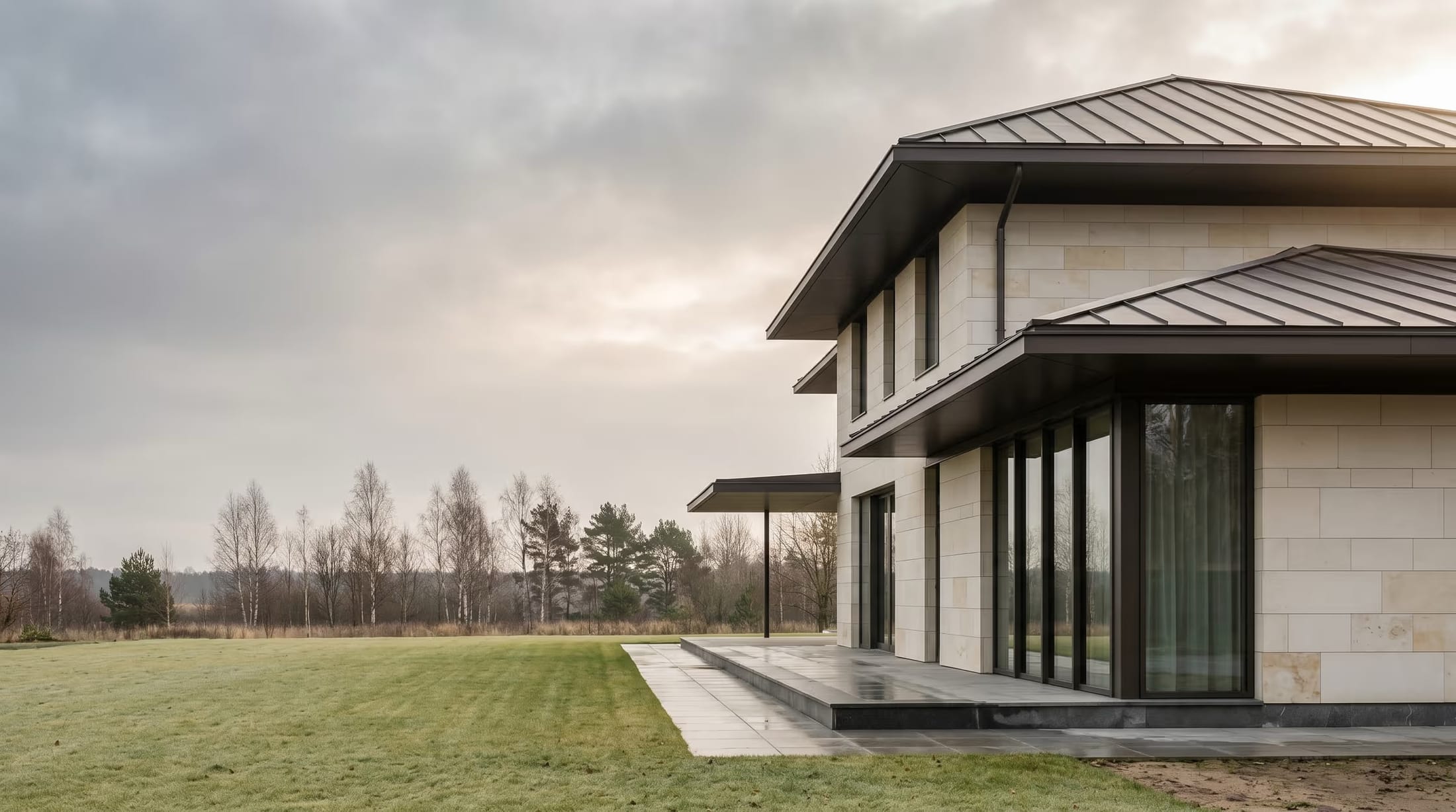 Modern residential construction project delivered by WHAT ELSE in Riga